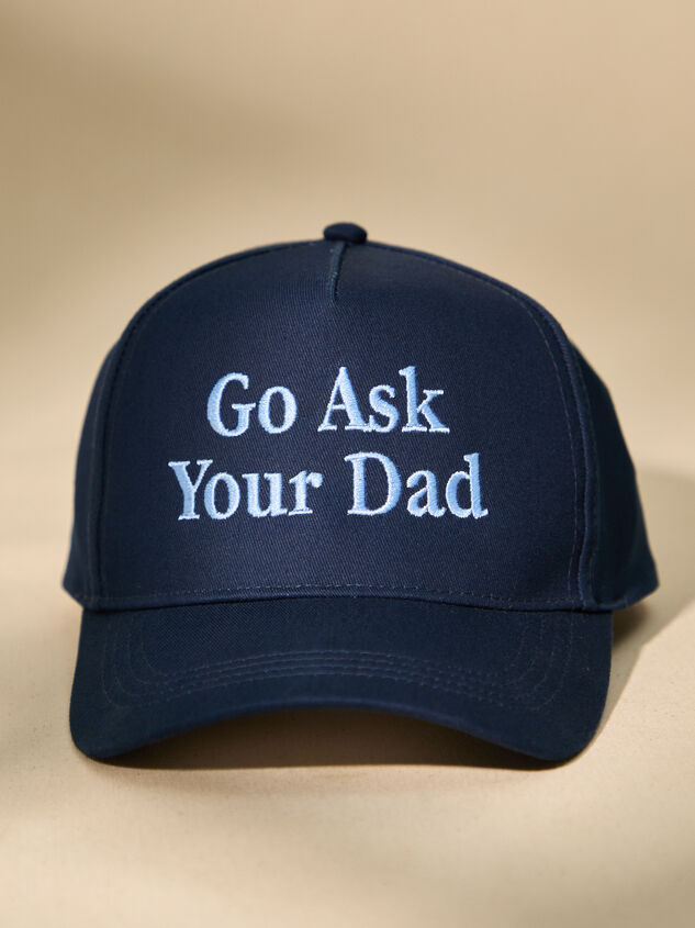 Go Ask Your Dad Trucker Hat - TULLABEE