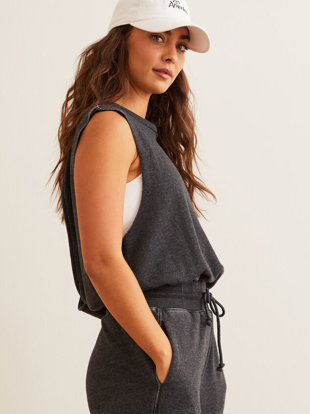Adventure Bound Fleece Jumpsuit Detail 5 - TULLABEE