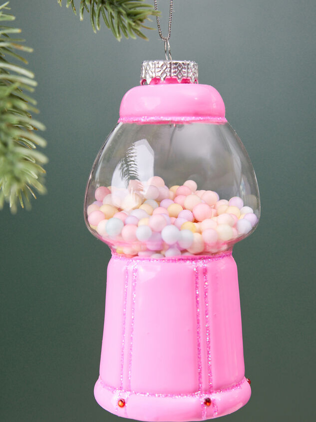 Bubble Gum Machine Ornament Detail 2 - TULLABEE