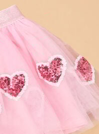 Big Heart Tutu Detail 2 - TULLABEE