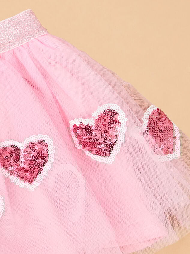 Big Heart Tutu Detail 2 - TULLABEE