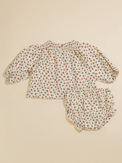 Sophie Floral Top and Bloomer Set by Rylee + Cru - TULLABEE