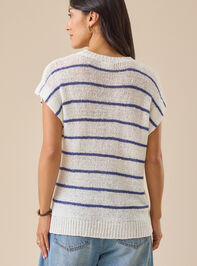 Julia Striped Sweater Detail 4 - TULLABEE
