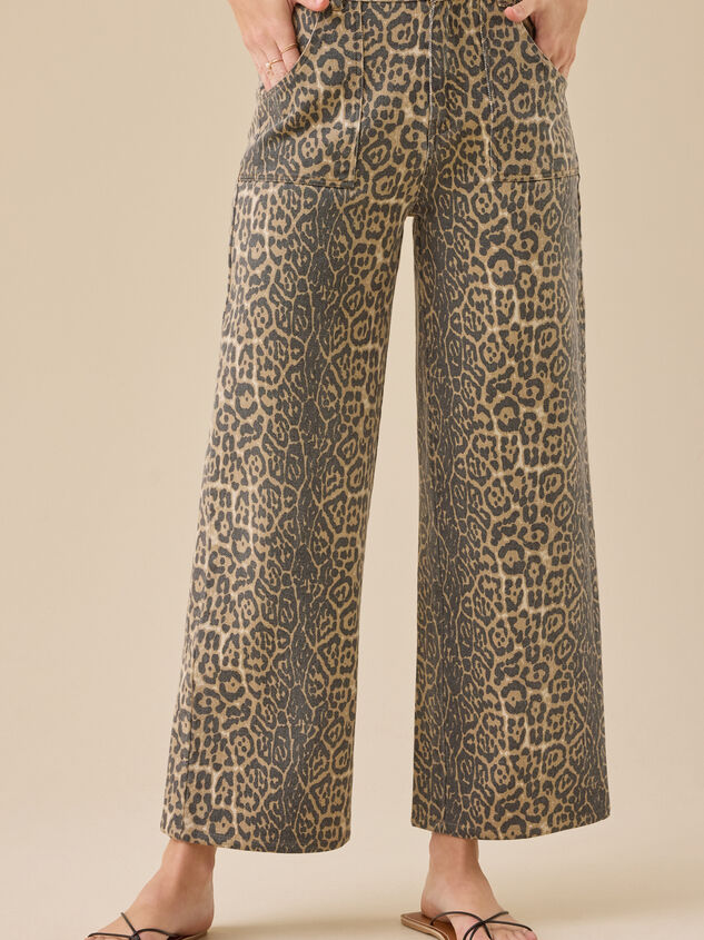 Nash Cheetah Pants Detail 3 - TULLABEE