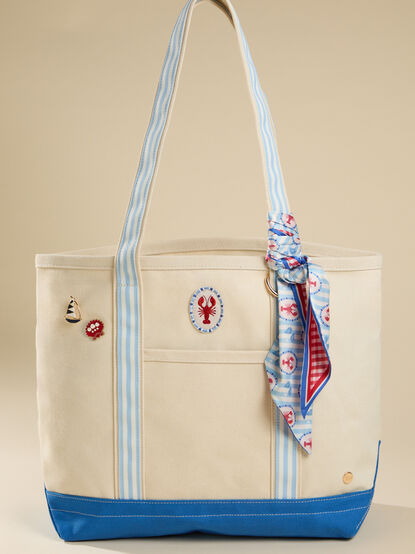 Lobster Canvas Tote Bag - TULLABEE