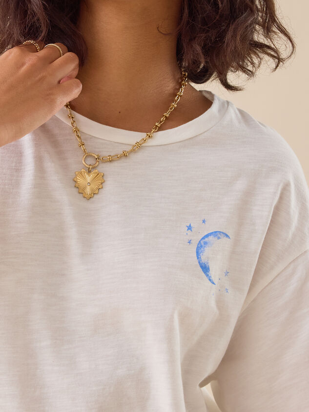 Late Night Readers Oversized Tee Detail 5 - TULLABEE
