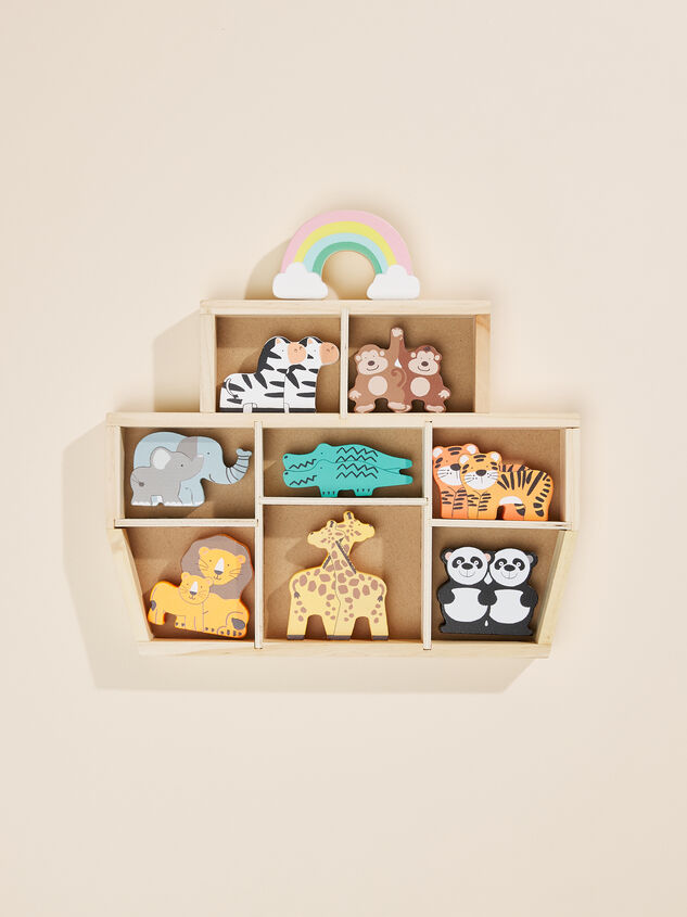 Noah's Ark Wooden Toy Set - TULLABEE