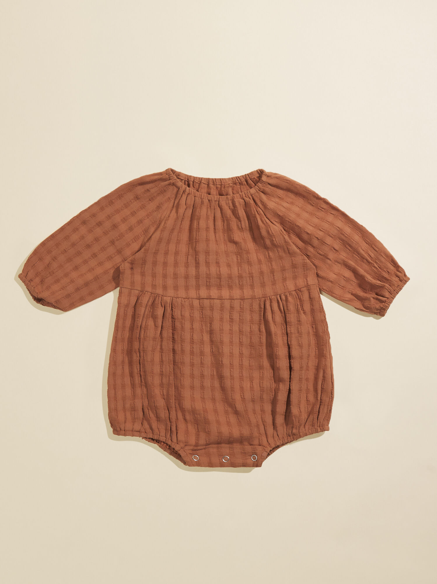 Rylee and cru cinnamon check cheap bubble romper