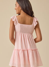 Lilith Mini Dress Detail 5 - TULLABEE