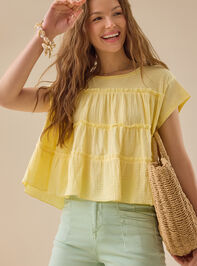 Rebecca Tiered Babydoll Top - TULLABEE