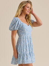 Ashley Floral Dress Detail 3 - TULLABEE