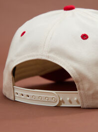 Sorry About My Husband Gameday Trucker Hat Detail 3 - TULLABEE