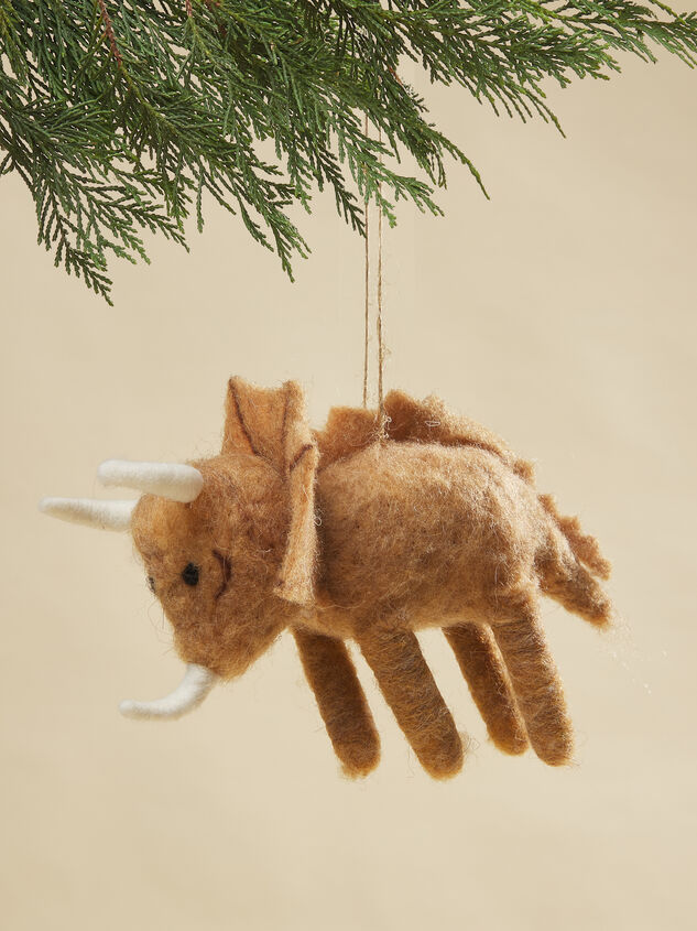 Triceratops Christmas Ornament - TULLABEE