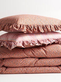 Maeve Ruffle Cotton Single Sham - TULLABEE