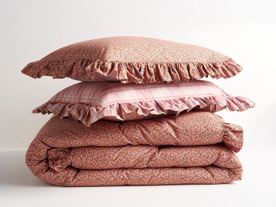 Maeve Ruffle Cotton Single Sham - TULLABEE - 