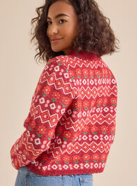 Portia Collared Cardigan Detail 5 - TULLABEE