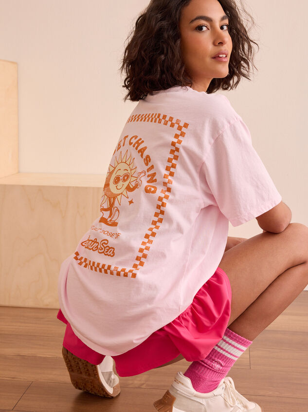 Vitamin Sea Oversized Graphic Tee Detail 2 - TULLABEE