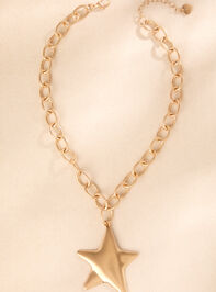 Maddie Star Statement Necklace Detail 2 - TULLABEE