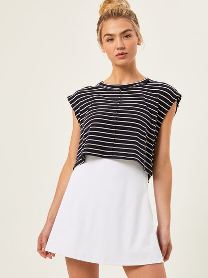 Way It Goes Striped Tee - TULLABEE