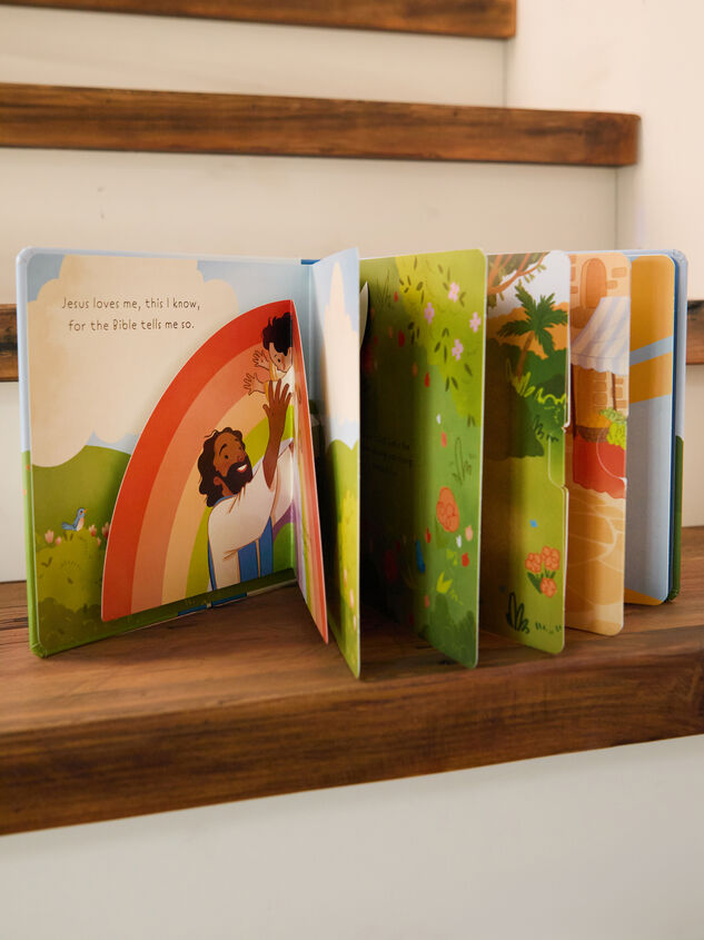 Jesus Loves Me Childrens Book Detail 4 - TULLABEE