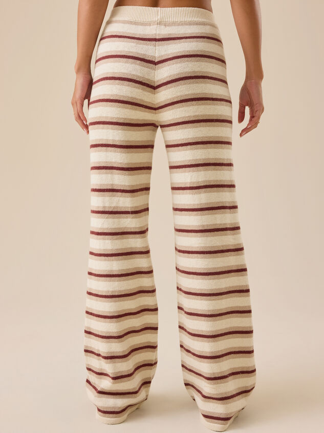 Roxy Stripe Mama Pant by Rylee + Cru Detail 5 - TULLABEE