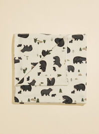 Black Bear Swaddle - TULLABEE