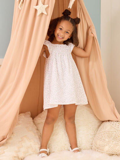 Amy Floral Toddler Dress - TULLABEE