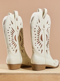 Bandera Cutout Western Boot Detail 4 - TULLABEE