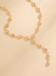 Hammered Coin Necklace - TULLABEE