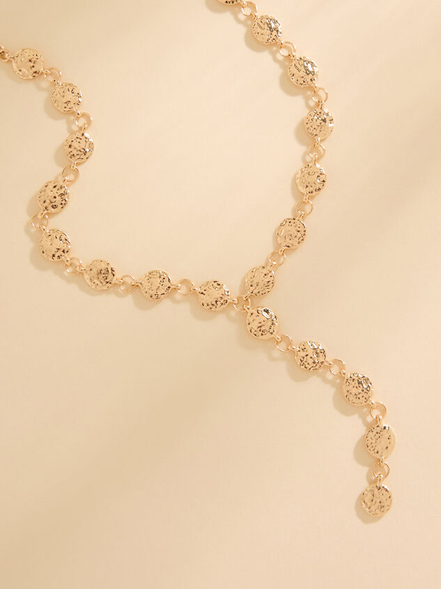 Hammered Coin Necklace - TULLABEE