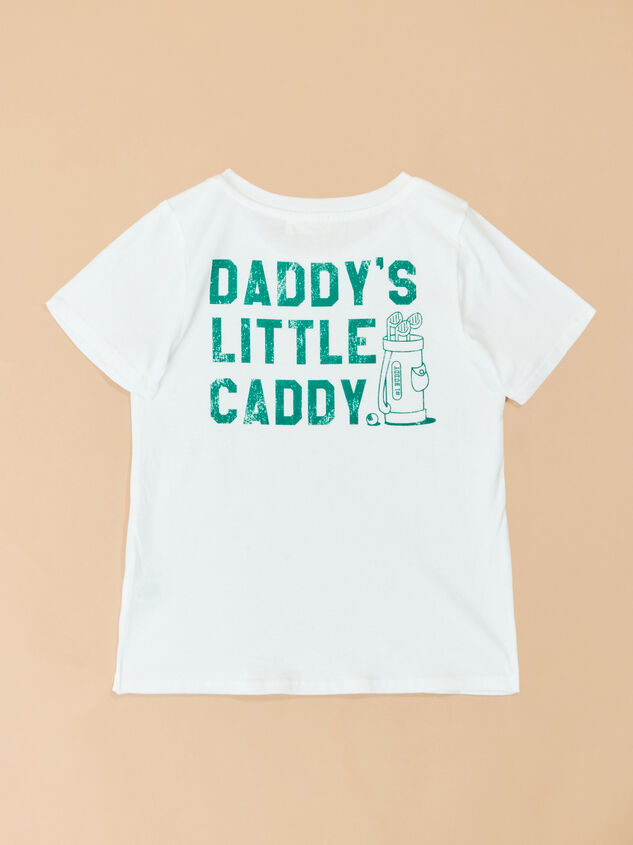 Daddy's Little Caddy Tee Detail 4 - TULLABEE