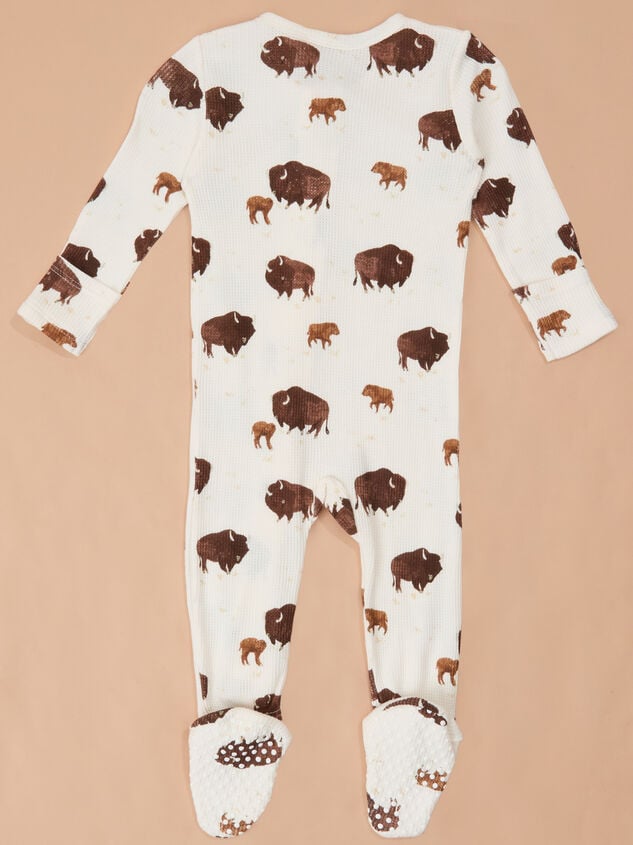 Bodie Bison Footie Detail 2 - TULLABEE