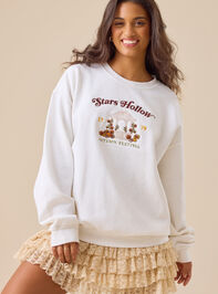 Stars Hollow Embroidered Sweatshirt - TULLABEE