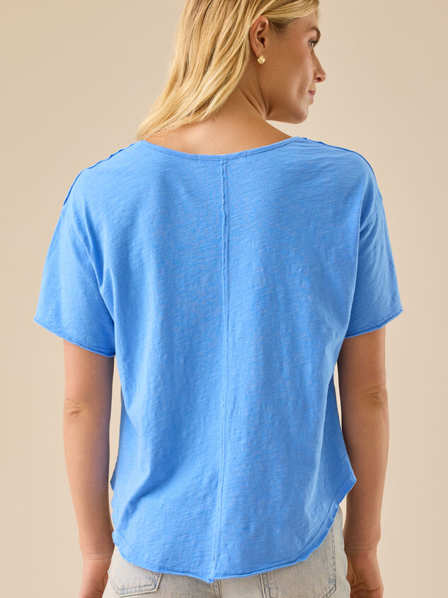 Bailee Basic Tee Detail 4 - TULLABEE
