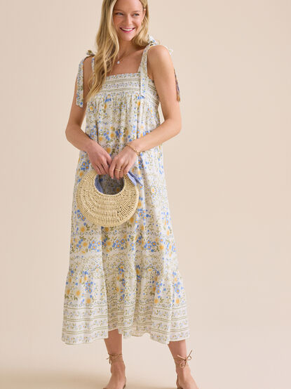 Elara Floral Maxi Dress - TULLABEE