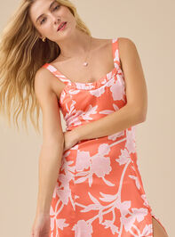 Freya Floral Maxi Dress Detail 2 - TULLABEE