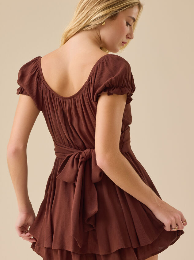 Haisley Layered Crossover Romper Detail 4 - TULLABEE