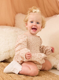 Nora Floral Bubble Romper - TULLABEE