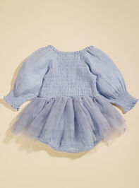 Tyla Smocked Tutu Bubble Detail 2 - TULLABEE