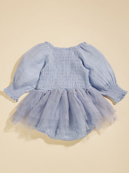 Tyla Smocked Tutu Bubble - TULLABEE
