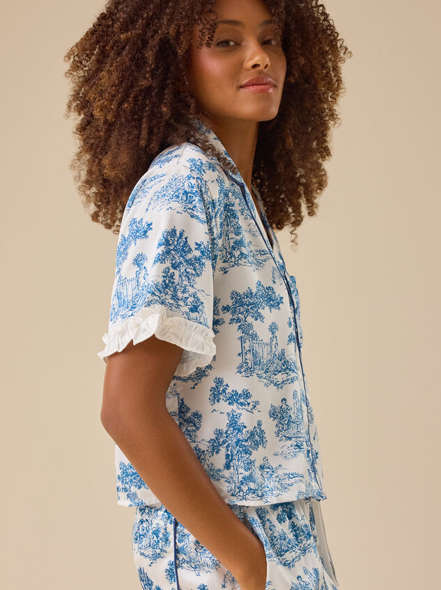 Ariana Satin Sleep Top Detail 4 - TULLABEE