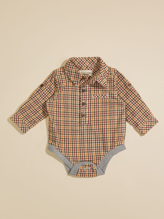 Jasper Plaid Romper by Me + Henry - TULLABEE