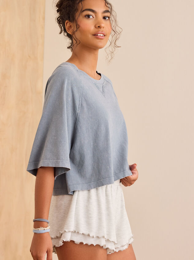 Gear Up Boxy Tee Detail 3 - TULLABEE