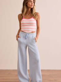 Supersoft Wide Leg Pants Detail 6 - TULLABEE
