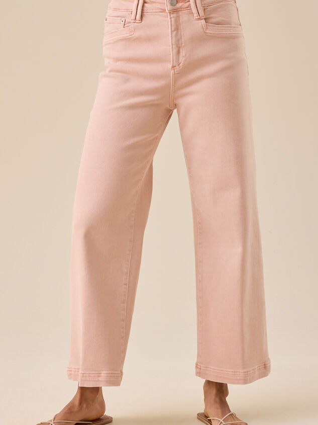Marie Crop Straight Jean Detail 3 - TULLABEE