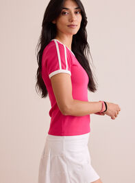 Goal Getter Fitted Tee Detail 4 - TULLABEE