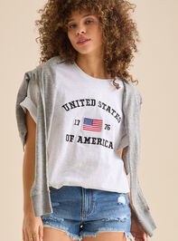 Americana Oversize Tee - TULLABEE