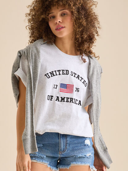Americana Oversize Tee - TULLABEE