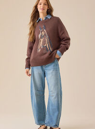 Dakota Horse Sweater - TULLABEE