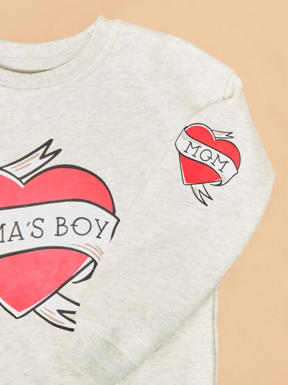 Mama&rsquo;s Boy Crewneck - TULLABEE